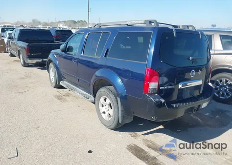 2007 Nissan Pathfinder Se from USA, damaged, VIN 5N1AR18U57C601805